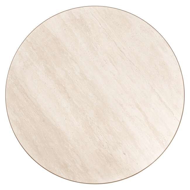 Richmond Interiors  Eettafel Tivoli white 130Ø