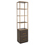 Richmond Interiors  Wandkast Carter brown small 2-drawers