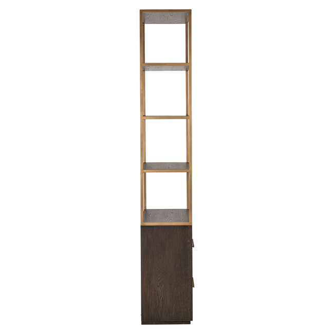 Richmond Interiors  Wandkast Carter brown small 2-drawers