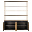 Richmond Interiors  Wandkast Carter brown large 4-doors