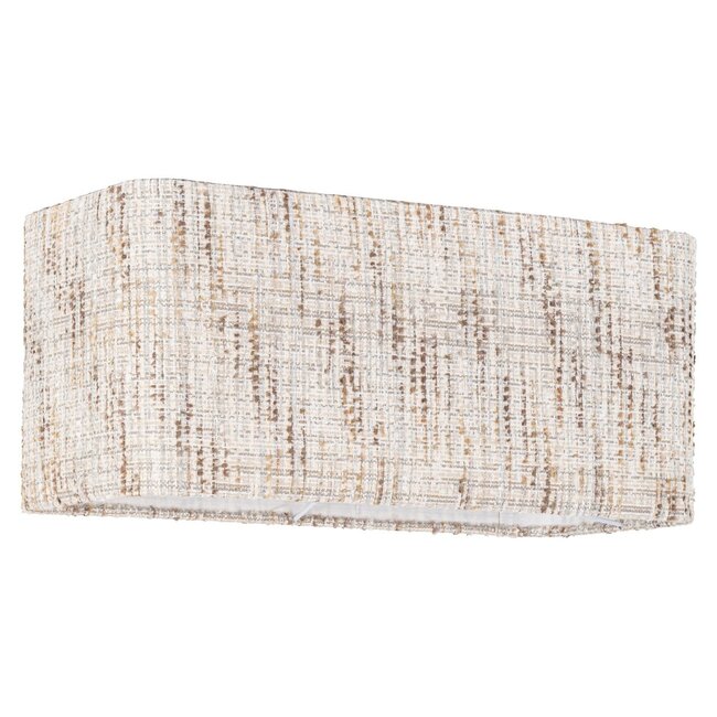 Richmond Interiors  Lampenkap Filou cream coco rectangle large