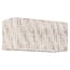 Richmond Interiors  Lampenkap Filou cream coco rectangle large