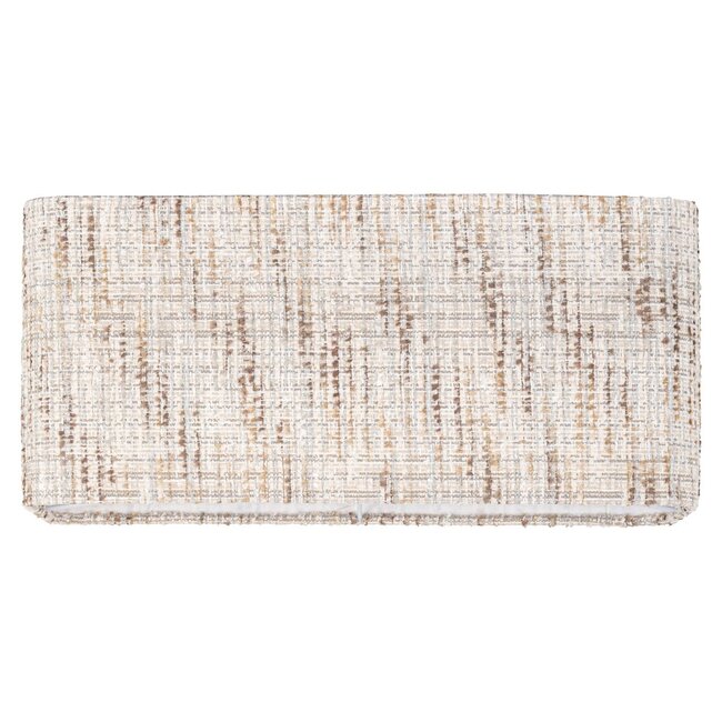 Richmond Interiors  Lampenkap Filou cream coco rectangle large