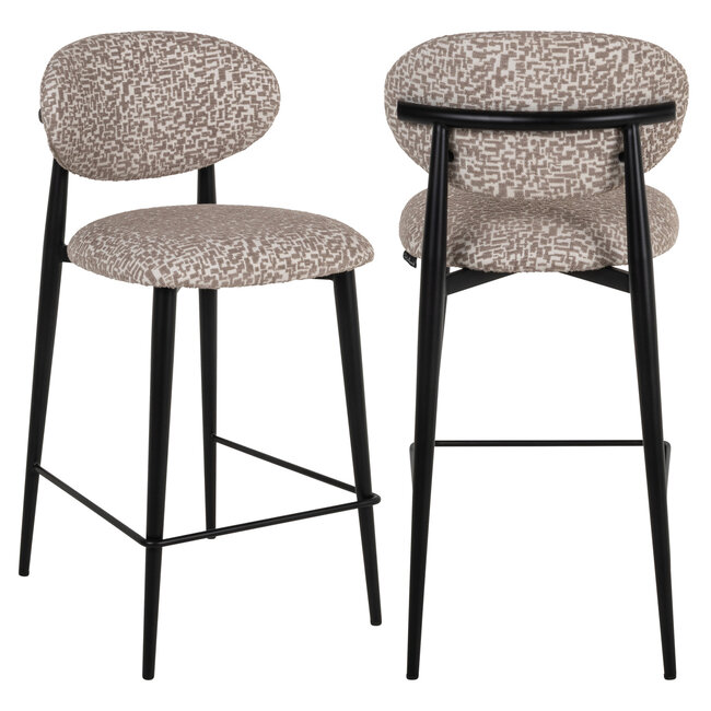 Richmond Interiors  Counterstoel Dantes natural geo fire retardant