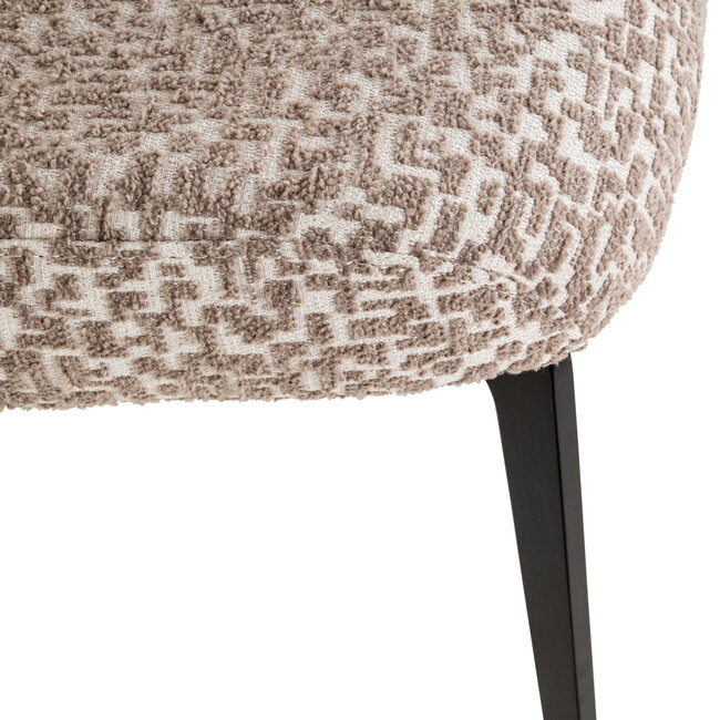 Richmond Interiors  Eetkamerstoel Sergio natural geo