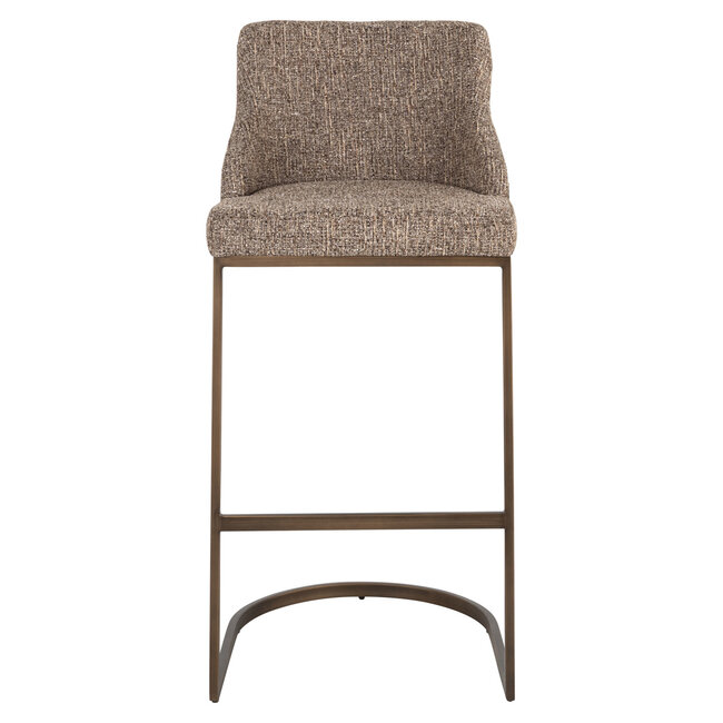 Richmond Interiors  Barstoel Bolton brown tweed (Set of 2)