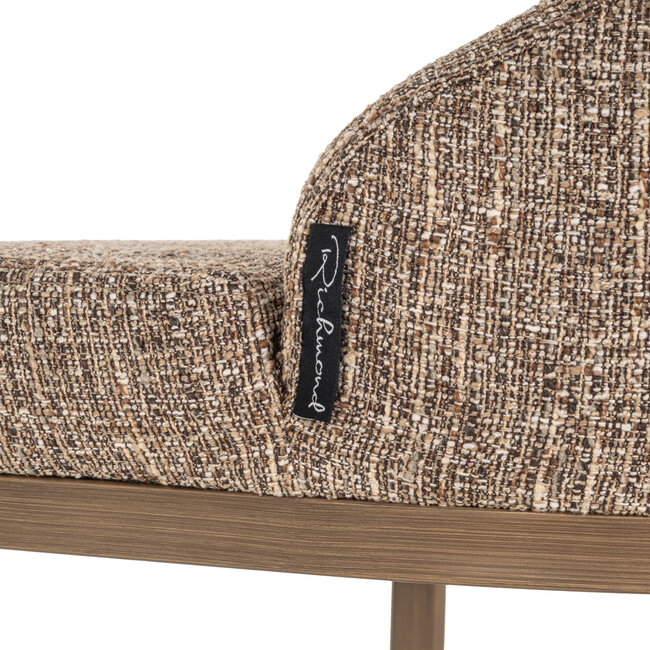 Richmond Interiors  Barstoel Bolton brown tweed (Set of 2)