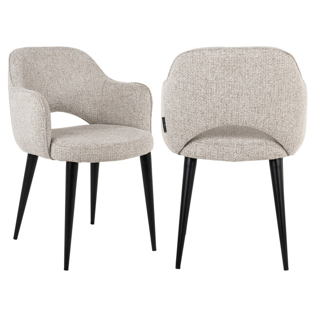 Richmond Interiors  Eetkamerstoel Giovanni natural fancy
