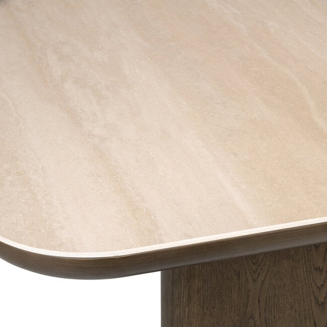 Richmond Interiors  Eettafel Nando brown 230