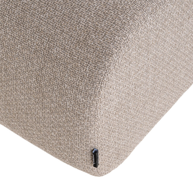 Richmond Interiors  Buiten poef & voetenbank Dawson greige alpine