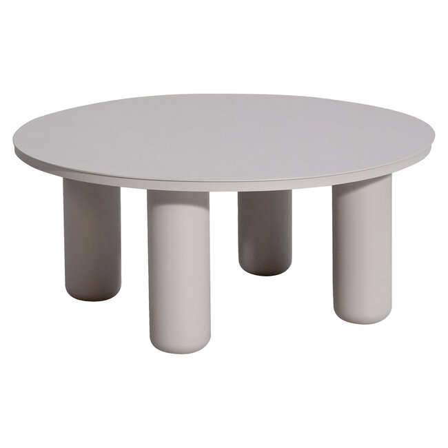 Richmond Interiors  Buiten salontafel Quinn light beige  86Ø