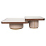 Richmond Interiors  Salontafel Willox brown  including glass (Set of 2)
