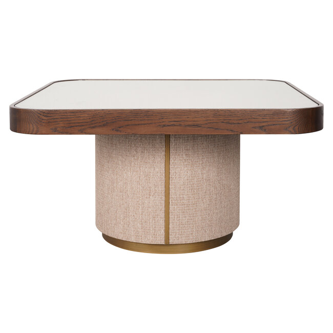Richmond Interiors  Salontafel Willox brown  including glass (Set of 2)