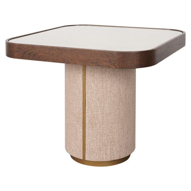 Richmond Interiors  Bijzettafel Willox brown  including glass