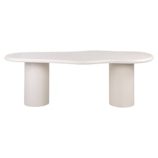 Richmond Interiors  Eettafel Bloomstone wit 230