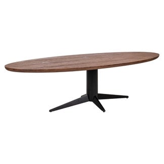 Richmond Interiors  Eettafel Stafford bruin oval 280