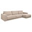 Richmond Interiors  Bank Trentino cayenne brown 3,5 zits + lounge links / rechts