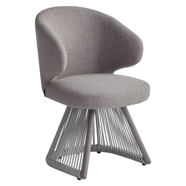 Richmond Interiors  Outdoor eetkamerstoel Nuba greige alpine