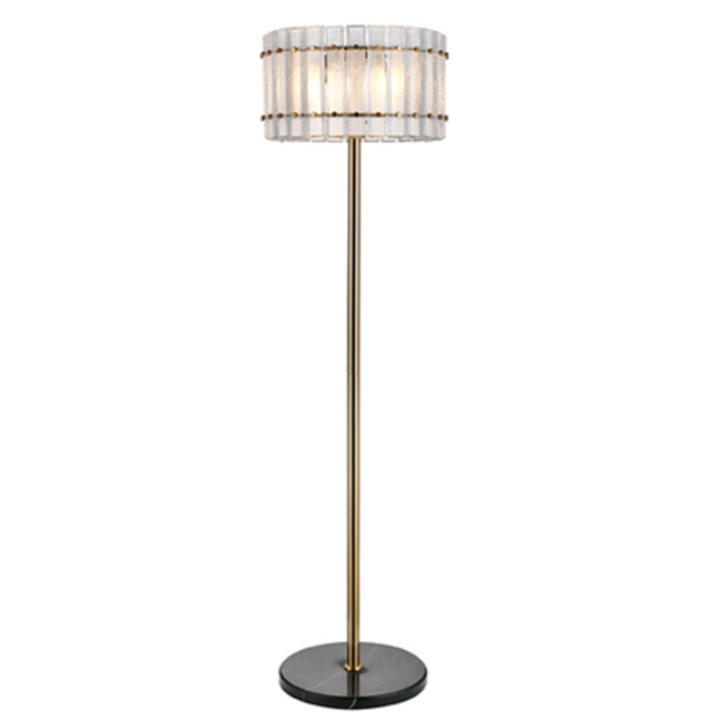 Richmond Interiors  Vloerlamp Feline antiek bras