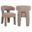 Richmond Interiors  Eetkamerstoel Nerio mocca linear
