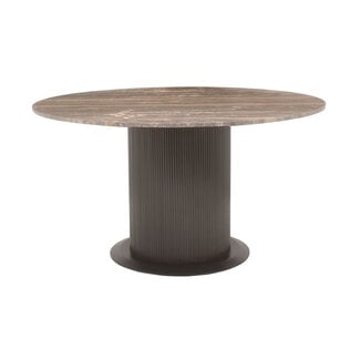 Richmond Interiors  Eettafel Russo bruin 140Ø