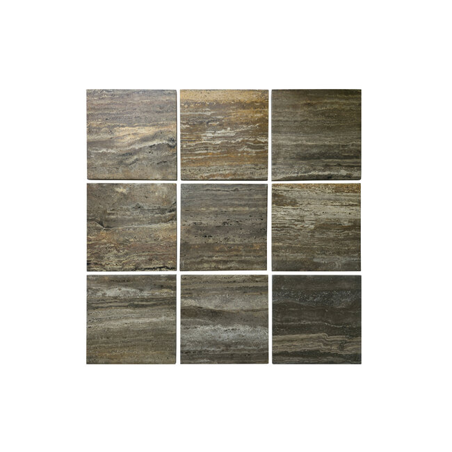 Richmond Interiors  Salontafel Russo brown 90Ø