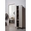 Woood New gravure hoge kast met lade grenen dust [fsc]