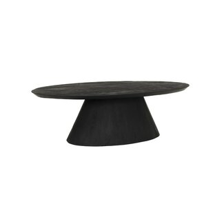 Tower Living Premana Salontafel zwart ovaal 135 cm
