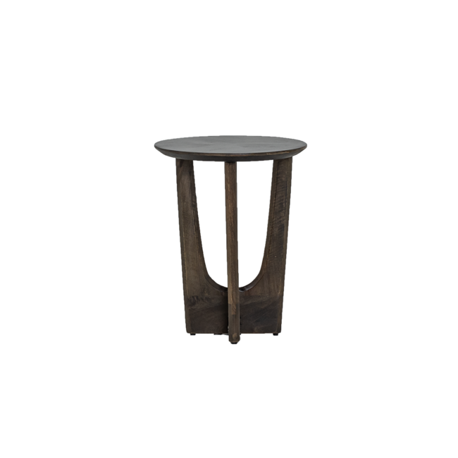 Tower Living Fermo Salontafel rond olijfbruin 40 cm
