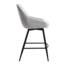 Tower Living Trino Barstoel - fabric Trenza 08 oyster (draaibaar)