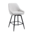 Tower Living Trino Barstoel - fabric Trenza 04 white (draaibaar)