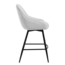 Tower Living Trino Barstoel - fabric Trenza 04 white (draaibaar)