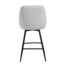 Tower Living Trino Barstoel - fabric Trenza 04 white (draaibaar)