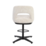 Tower Living Caldes Barstoel - fabric Ted 24 off-white (draaibaar)