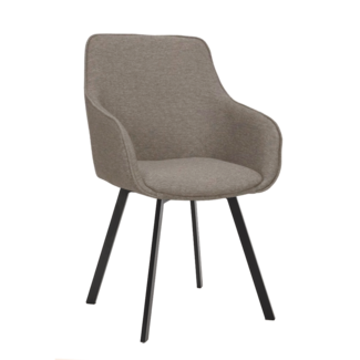 Tower Living Borgo Armstoel - Bjorn 34 beige-grey (draaibaar)