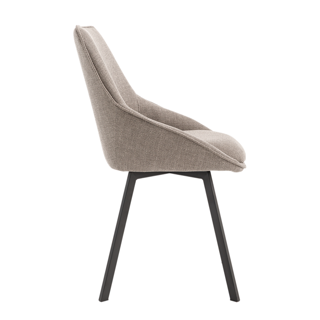 Tower Living Borgo Stoel - Bjorn 34 beige-grey (draaibaar)