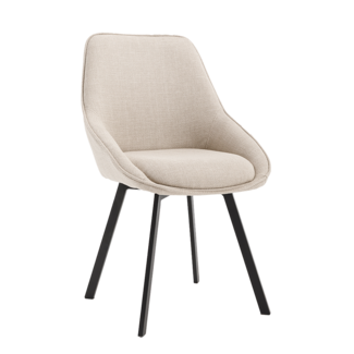 Tower Living Borgo Stoel - Bjorn 24 beige (draaibaar)