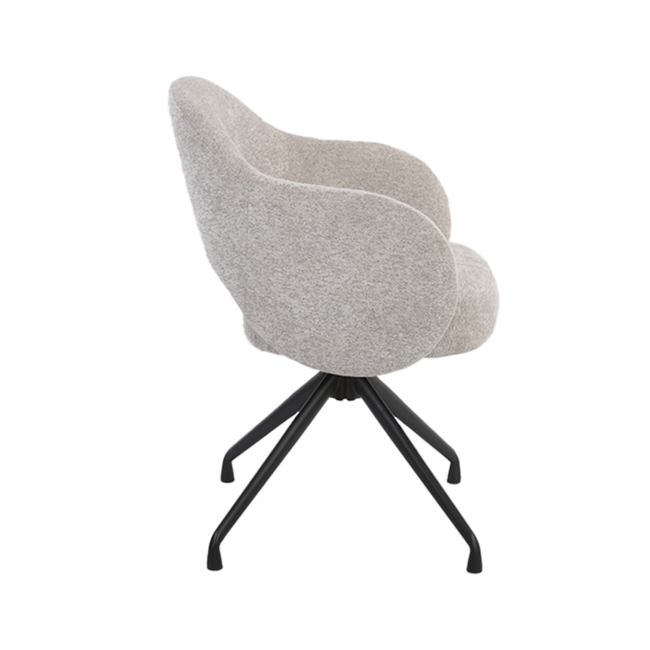 Tower Living Porto Armstoel - Toro 35 beige (draaibaar)