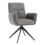Tower Living Varzo Armstoel - Toro 5 grey (draaibaar)