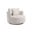 Tower Living Bolza Fauteuil - Trenza 6 ivory (draaibaar)