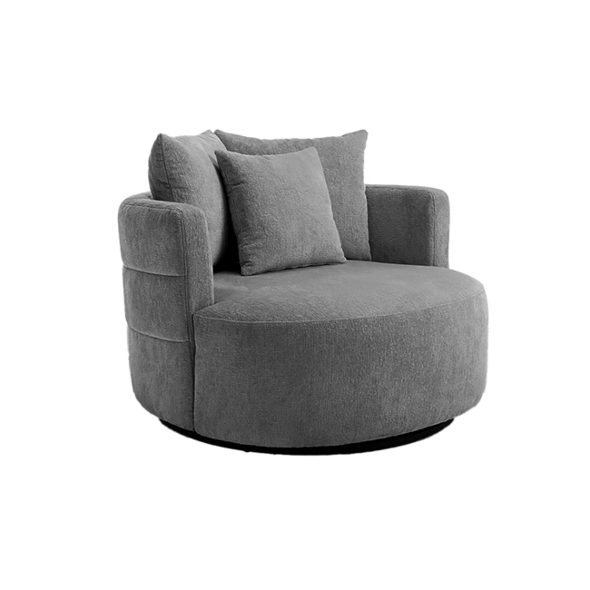 Tower Living Bolza Fauteuil - Trenza 9 stone (draaibaar)