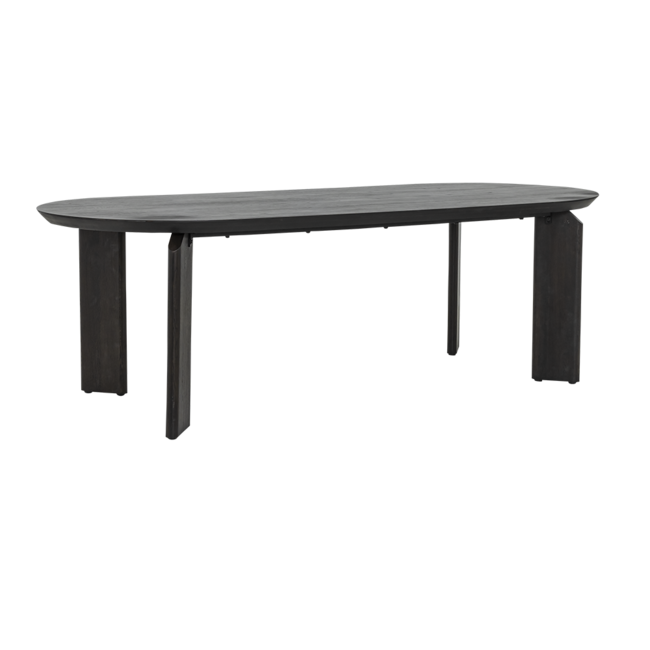 Tower Living Allure Eetkamertafel donkerbruin 220 cm