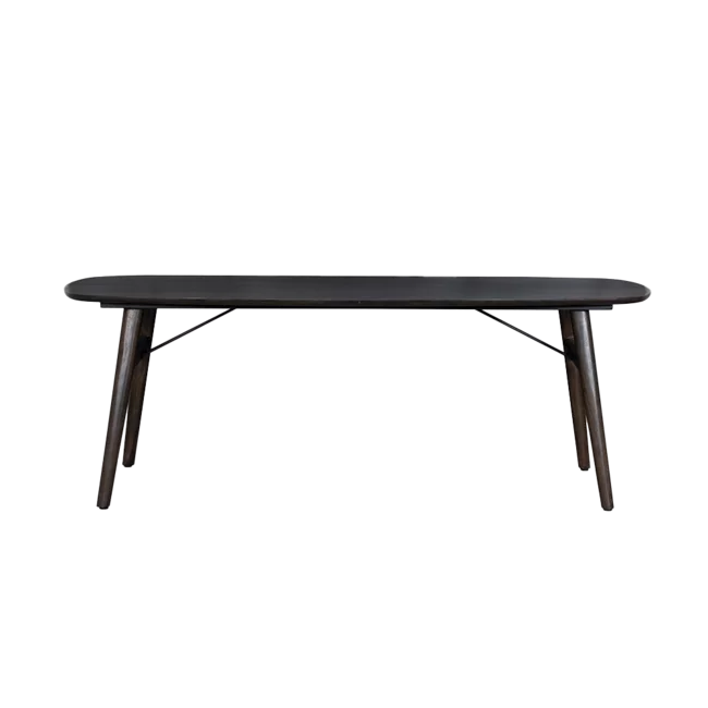 Tower Living Aura Eetkamertafel espresso 160 cm - Deens Ovaal