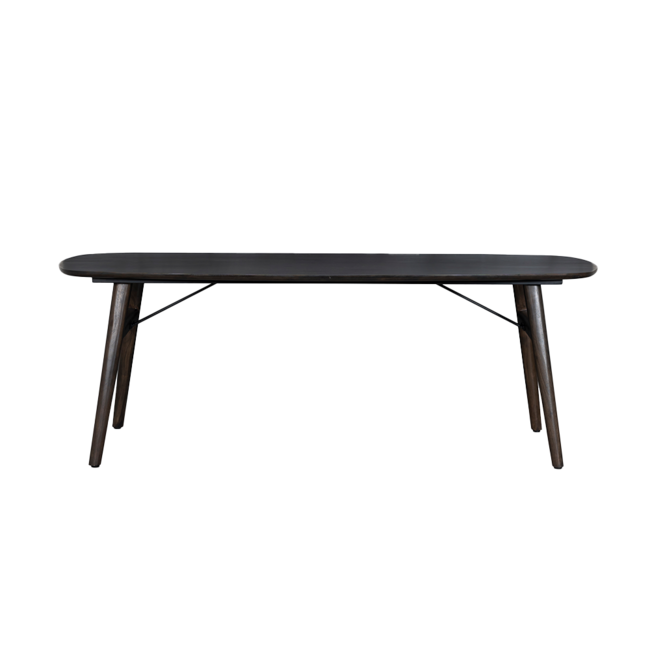 Tower Living Aura Eetkamertafel espresso 220 cm - Deens Ovaal