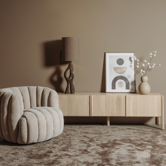 Tower Living Amalfi TV-meubel white wash 180 cm