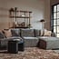 Tower Living Canterbury 2 5-AL + Chaise R - Mona 464 Cement Grey
