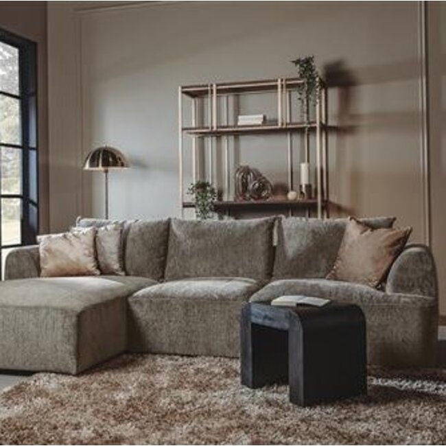 Tower Living Bank Canterbury 2 5-AR + Chaise L - Mona 120 Taupe