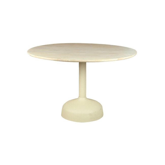 Tower Living Elba Eetkamertafel gebroken wit rond 120 cm
