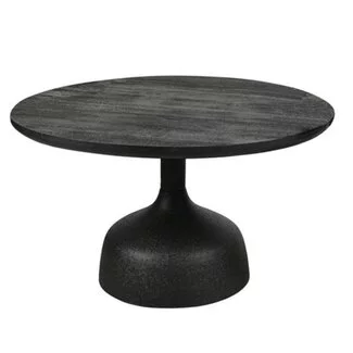 Tower Living Elba Salontafel zwart rond 70 cm