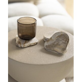 By Boo Onderzetter Marrone (set of 4)